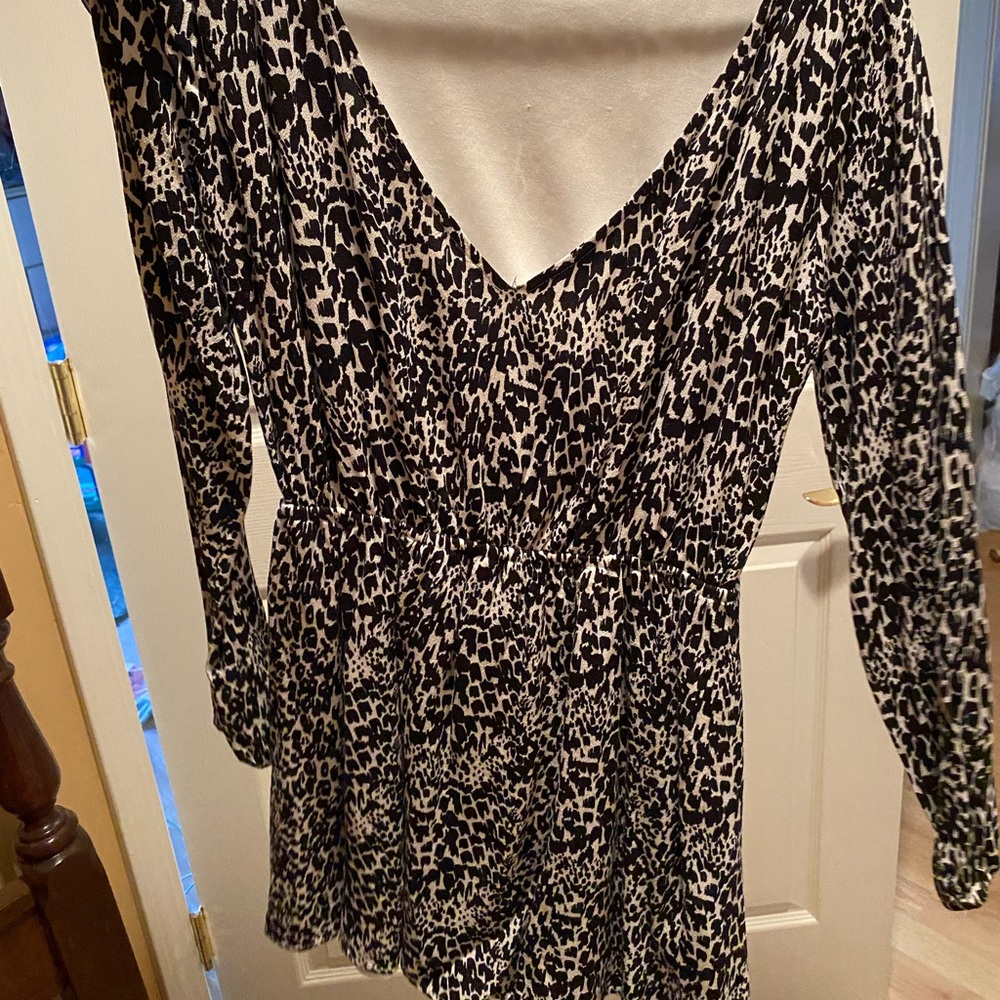 Abercrombie & Fitch Cheetah Print Dress